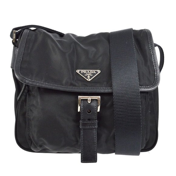 Prada Black Nylon Crossbody Bag - Picture 1 of 10